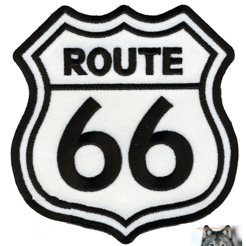 patch écusson route 66 biker