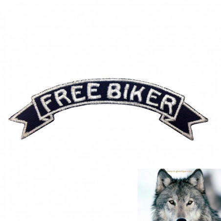 Patch écusson Biker "Freebiker"