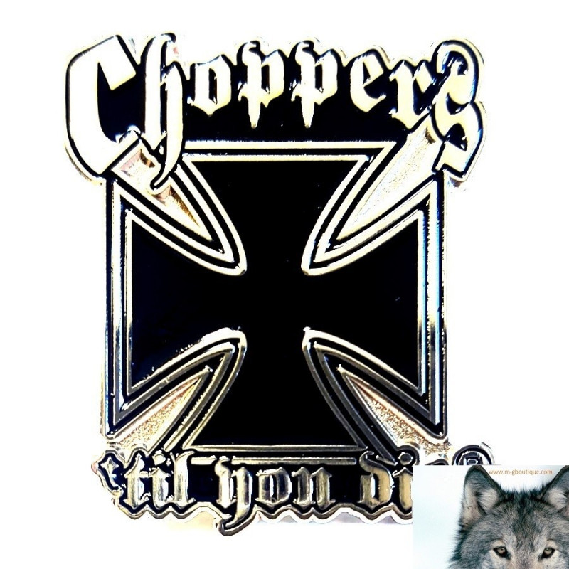 Pin's Choppers Croix de Malte