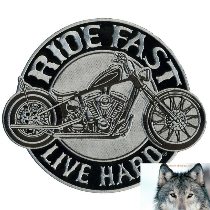 Patch Ride Fast Moto