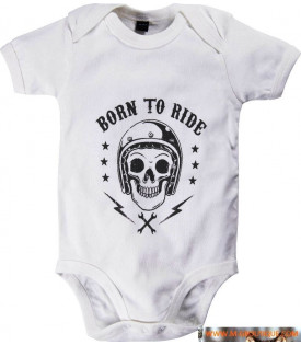 Body Bébé Born To Ride