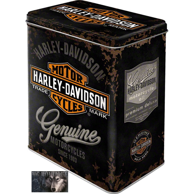 Harley Davidson Genuine Boite Conservation.