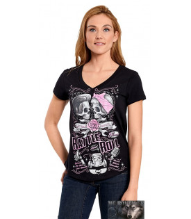 T-Shirt Femme Rattle N Roll.