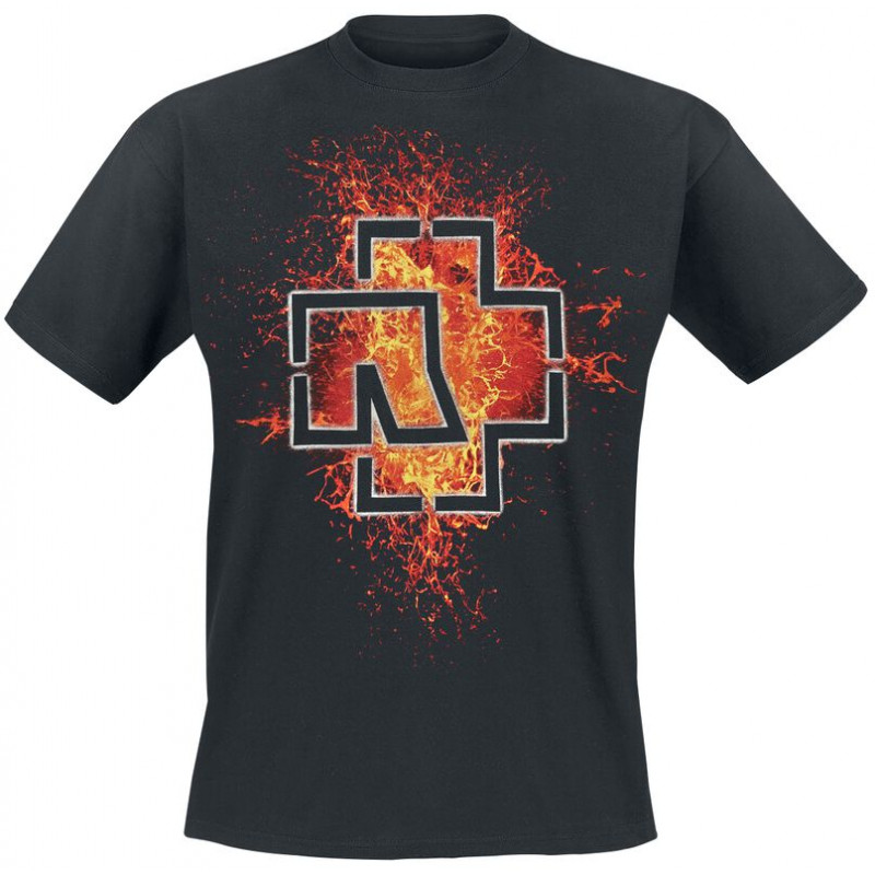 T-Shirt Manches courtes Logo Lave Rammstein.