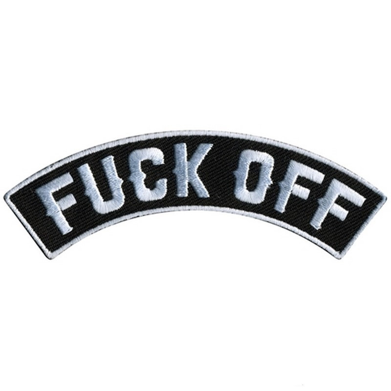 PATCH ÉCUSSON THERMOCOLLANT FUCK OFF.